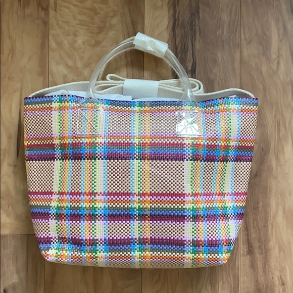 ๐HP 10/24๐Madewell Small multicolored Tote - Picture 2 of 8